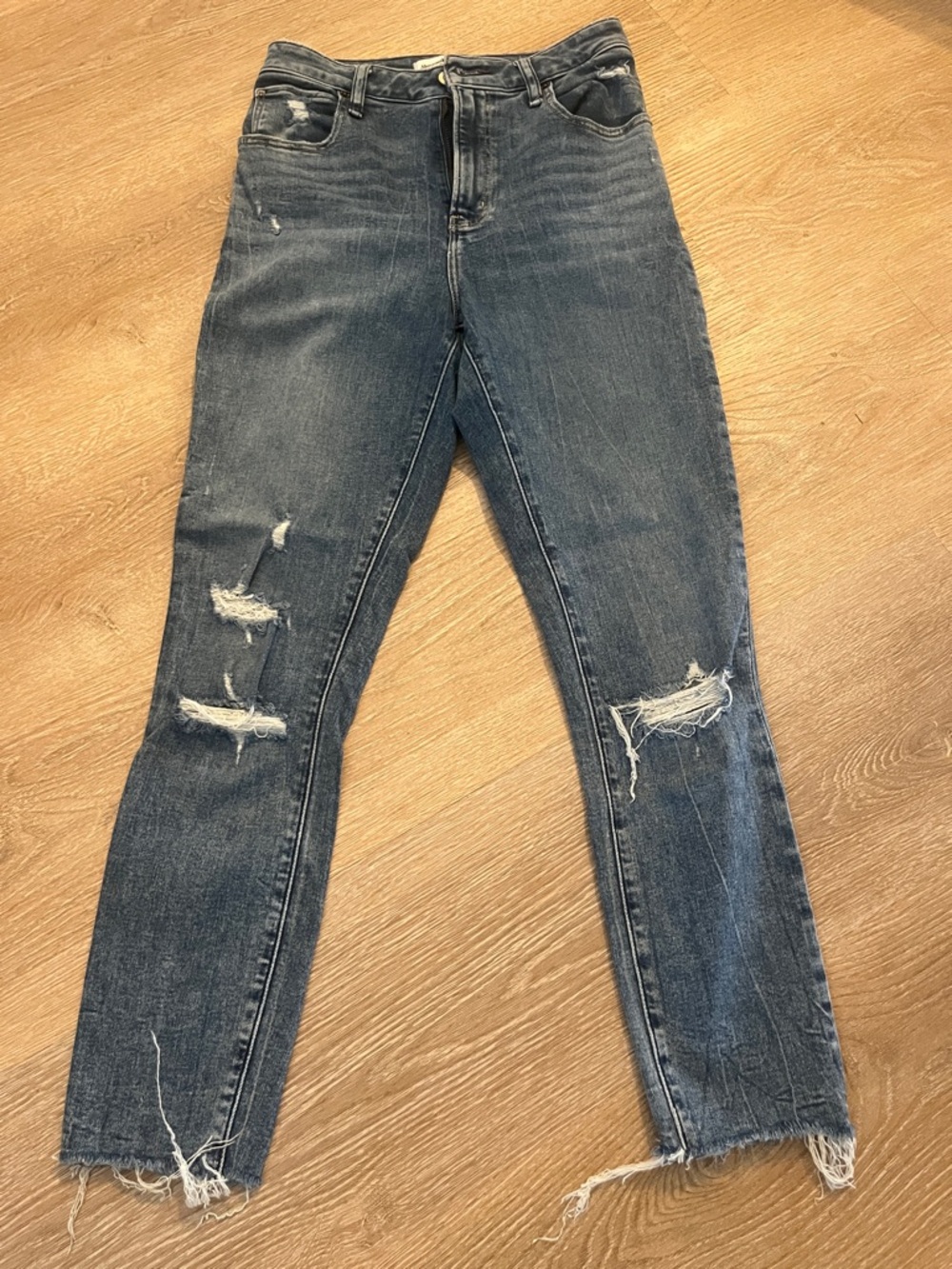 Abercrombie & Fitch super skinny ankle high rise, curve love 24/4R